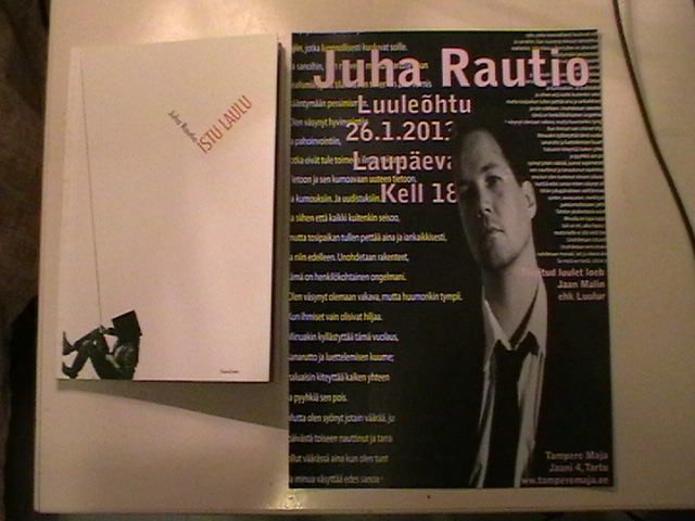 Juha Rautio Tarttossa